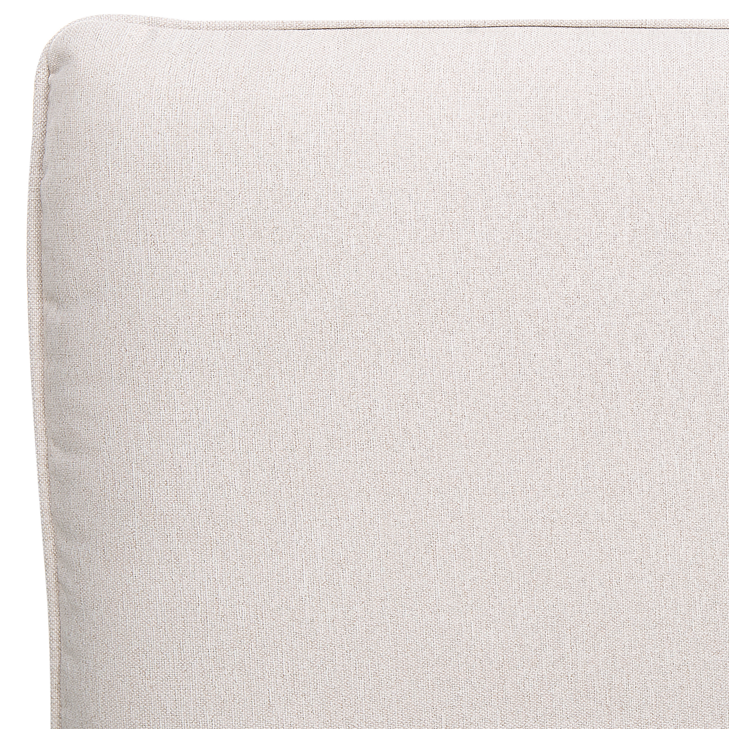 Bett mit Lattenrost Stoff CORIO 180 x 200 cm Creme