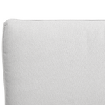 Bett mit Lattenrost Stoff CORIO 180 x 200 cm Hellgrau