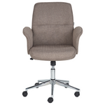 Bürostuhl drehbar RAVISHING Braun