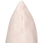 Dekokissen 2er Set LEUZEA Bouclé 45 x 45 cm Pastellrosa Ohne Muster