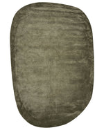 Teppich Viskose olivgrün 200 x 300 cm MITHA