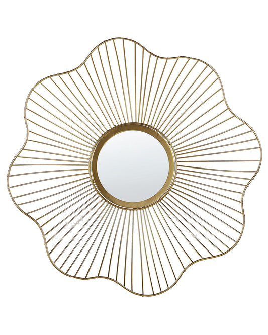 Wandspiegel SENS 40 cm 40 cm Metall Gold
