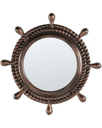 Wandspiegel GORMAZ 46 cm 46 cm Braun