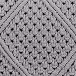 Dekokissen 2er Set BESHAM Baumwolle 45 x 45 cm Grau Geometrisches Muster