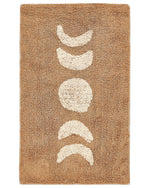 Badematte Baumwolle hellbraun 50 x 80 cm ESME