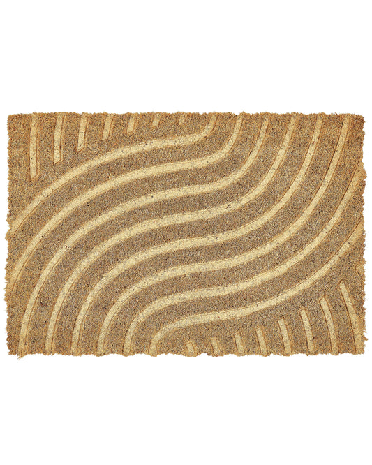 Fussmatte PAEKTU 40 x 60 cm Kokosfasern Naturfarben