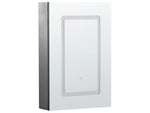 Bad-Spiegelschrank LED CONDOR 40 cm 60 cm Schwarz