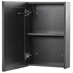 Bad-Spiegelschrank LED CAMERON 40 cm 60 cm Schwarz