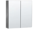 Bad-Spiegelschrank NAVARRA 60 cm 60 cm Schwarz
