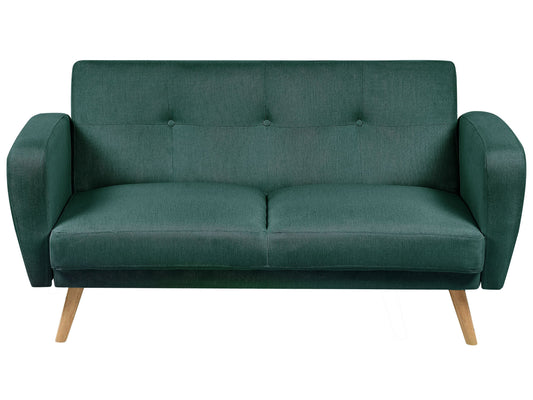 2 Sitzer Sofa FLORLI Dunkelgrün