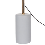 Tischleuchte BALUARTE Kunstleinen Beige