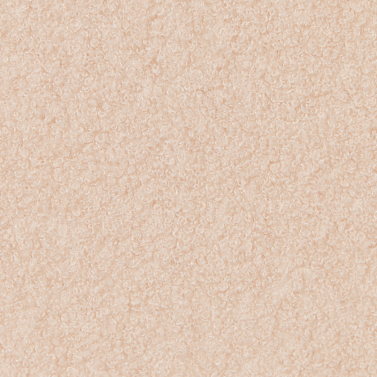 Ausziehbett Bouclé EYBURIE 90 x 200 cm Pfirsichrosa