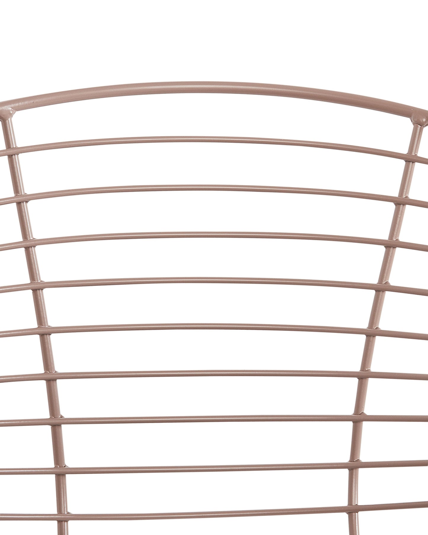 Esszimmerstuhl 2er Set HOBACK Metall Beige