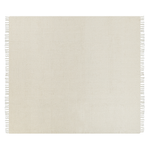 Kuscheldecke MALU Baumwolle 200 x 220 cm Kein Muster Helles Beige