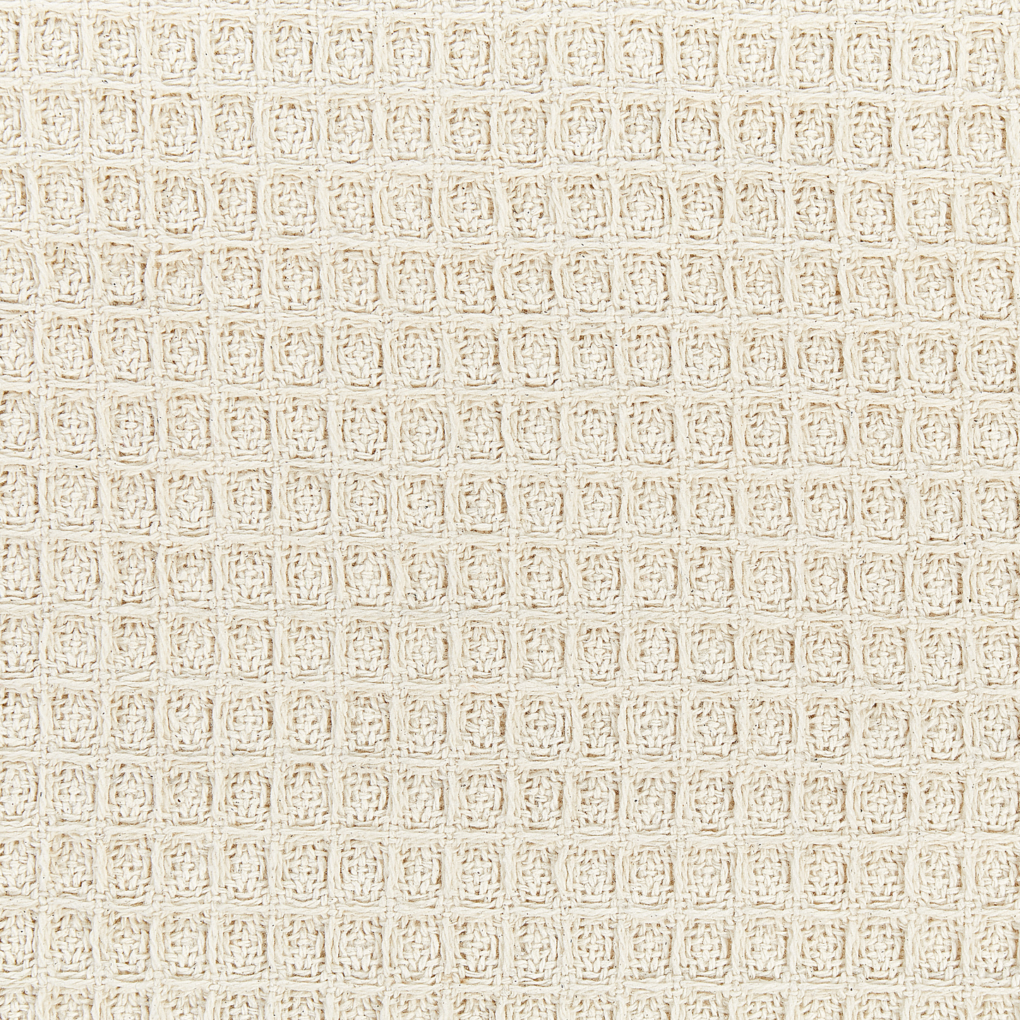 Kuscheldecke MALU Baumwolle 200 x 220 cm Kein Muster Helles Beige