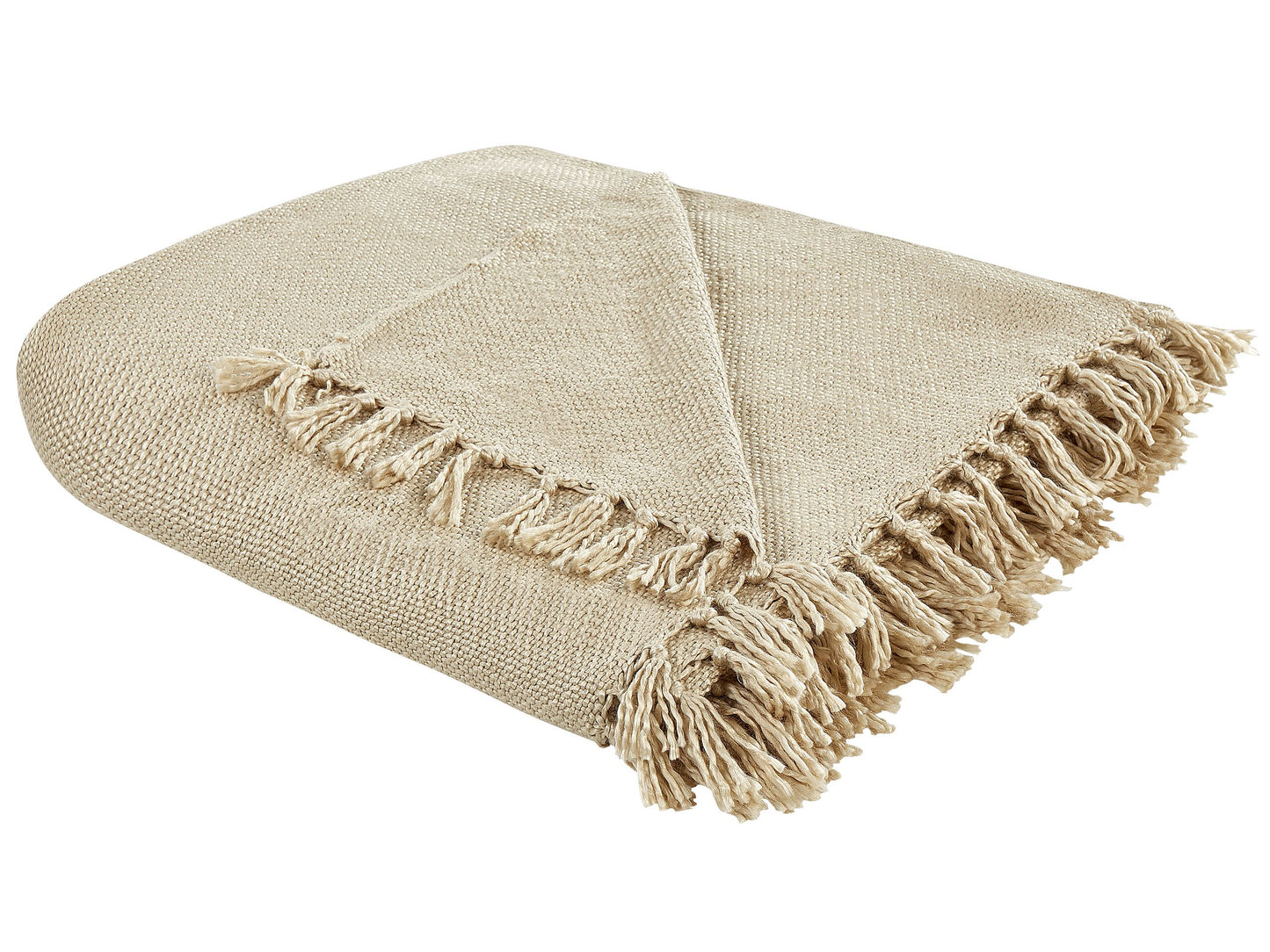 Kuscheldecke CHAOHANI Stoff 150 x 200 cm Beige