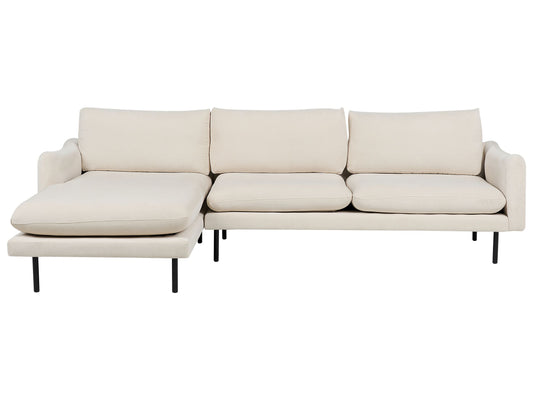4-Sitzer Ecksofa hellbeige rechtsseitig VINTERBRO