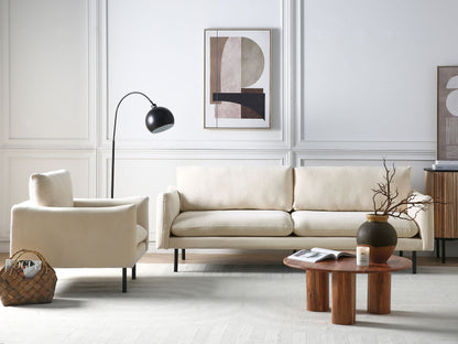 Sofa Set hellbeige 4-Sitzer VINTERBRO