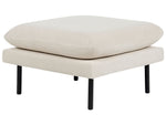 Ottomane VINTERBRO Stoff Hellbeige