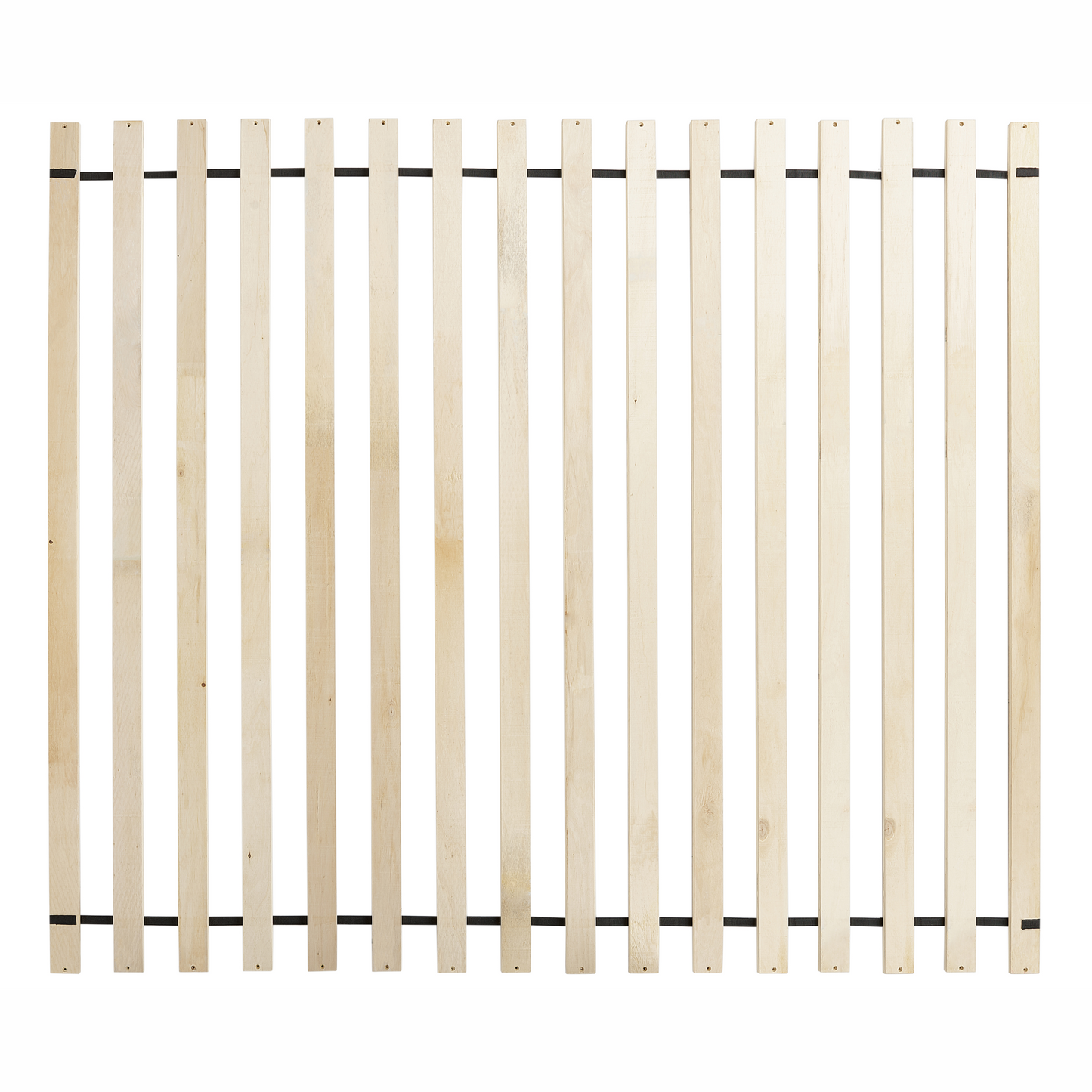 Bett mit Lattenrost Bouclé VALOGNES 180 x 200 cm Creme