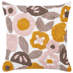 Dekokissen 2er Set KANDIARO Baumwolle 45 x 45 cm Bunt Blumenmuster