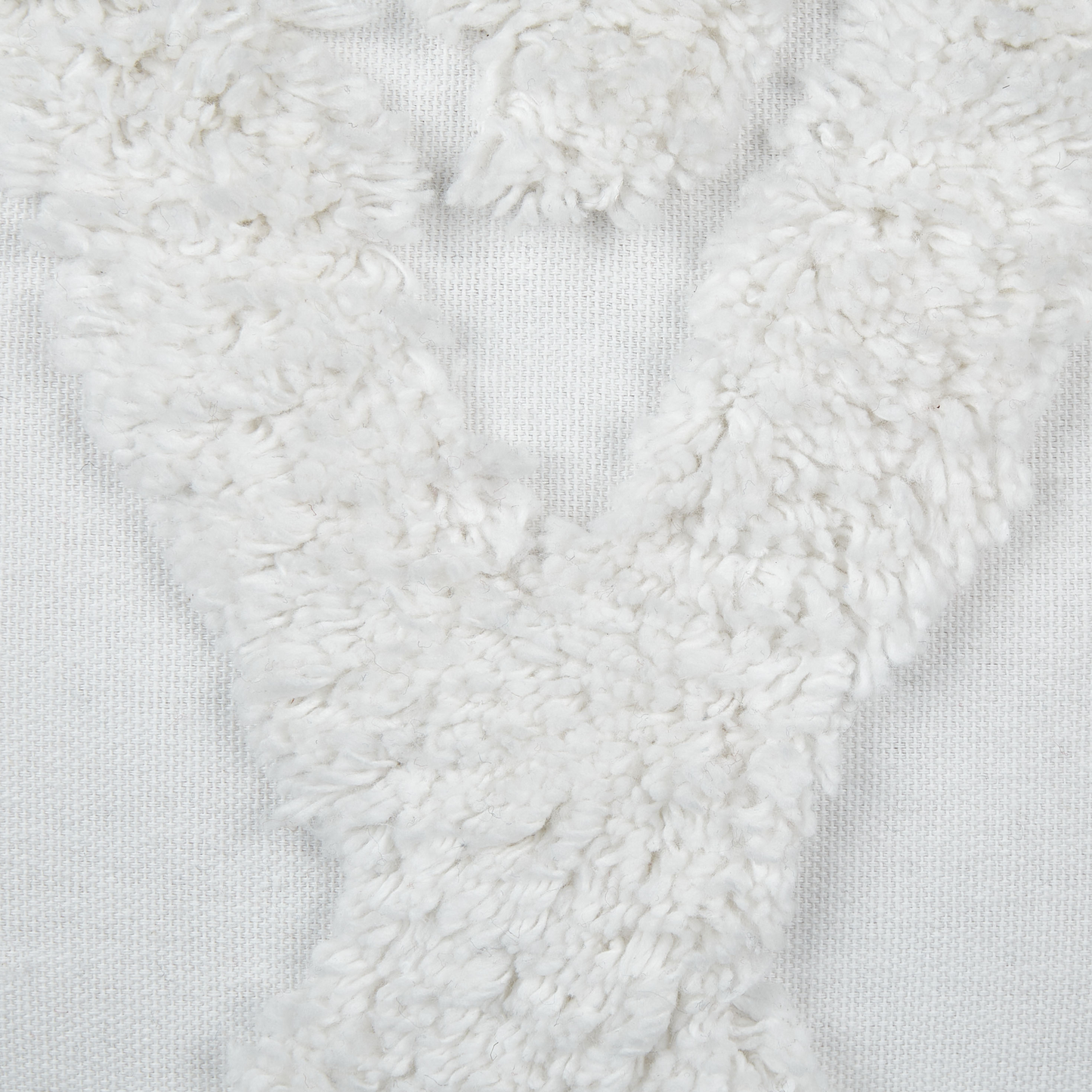 Dekokissen 2er Set DAUR Baumwolle 30 x 50 cm Weiss Geometrisches Muster