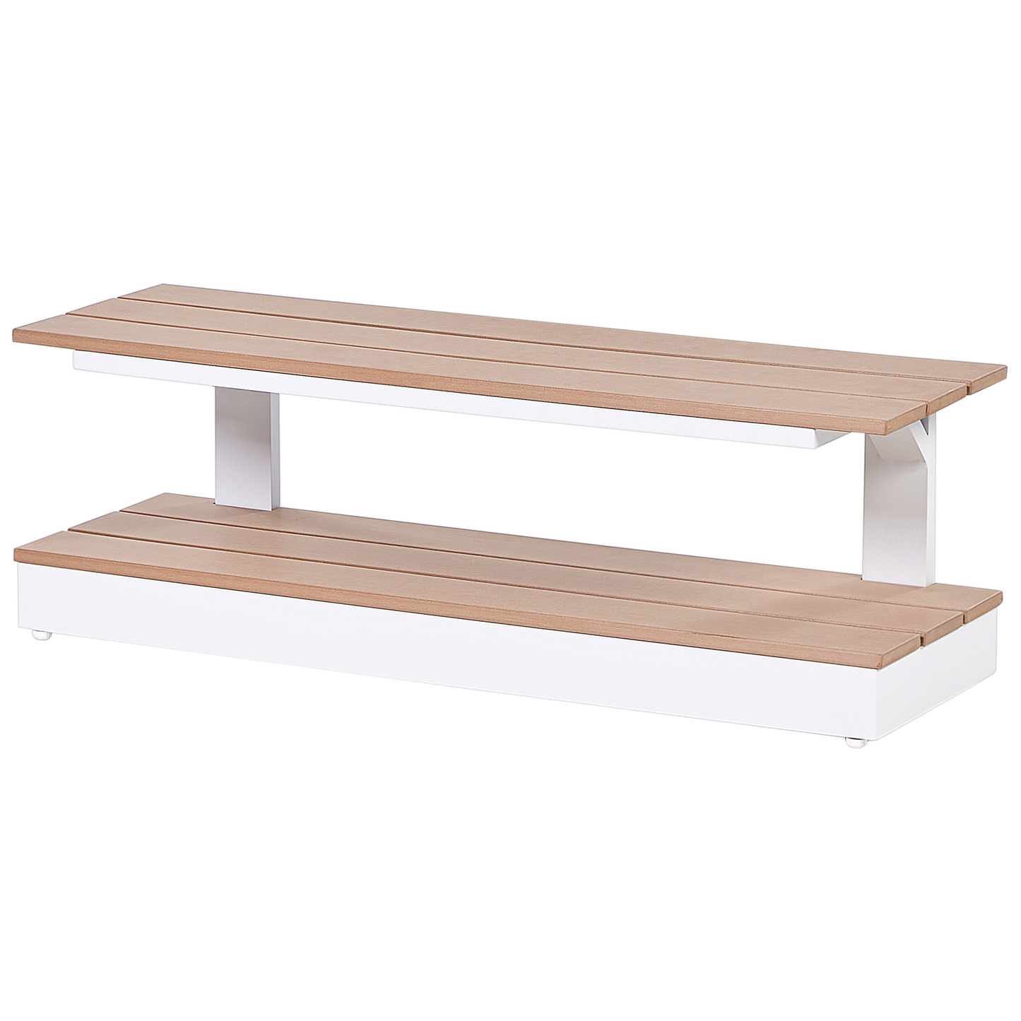 Garten Ecksofa mit Tisch 5-Sitzer MISSANELLO Grau