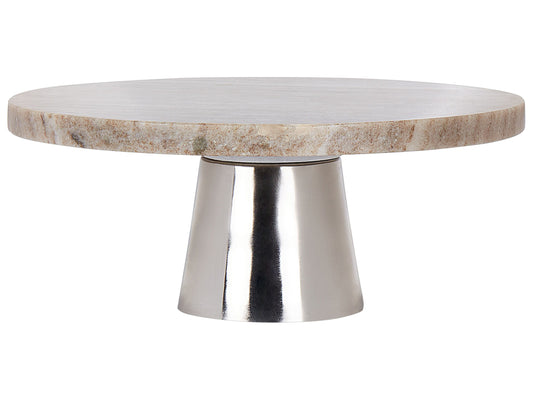 Tortenplatte MOSCHATO Stein Beige