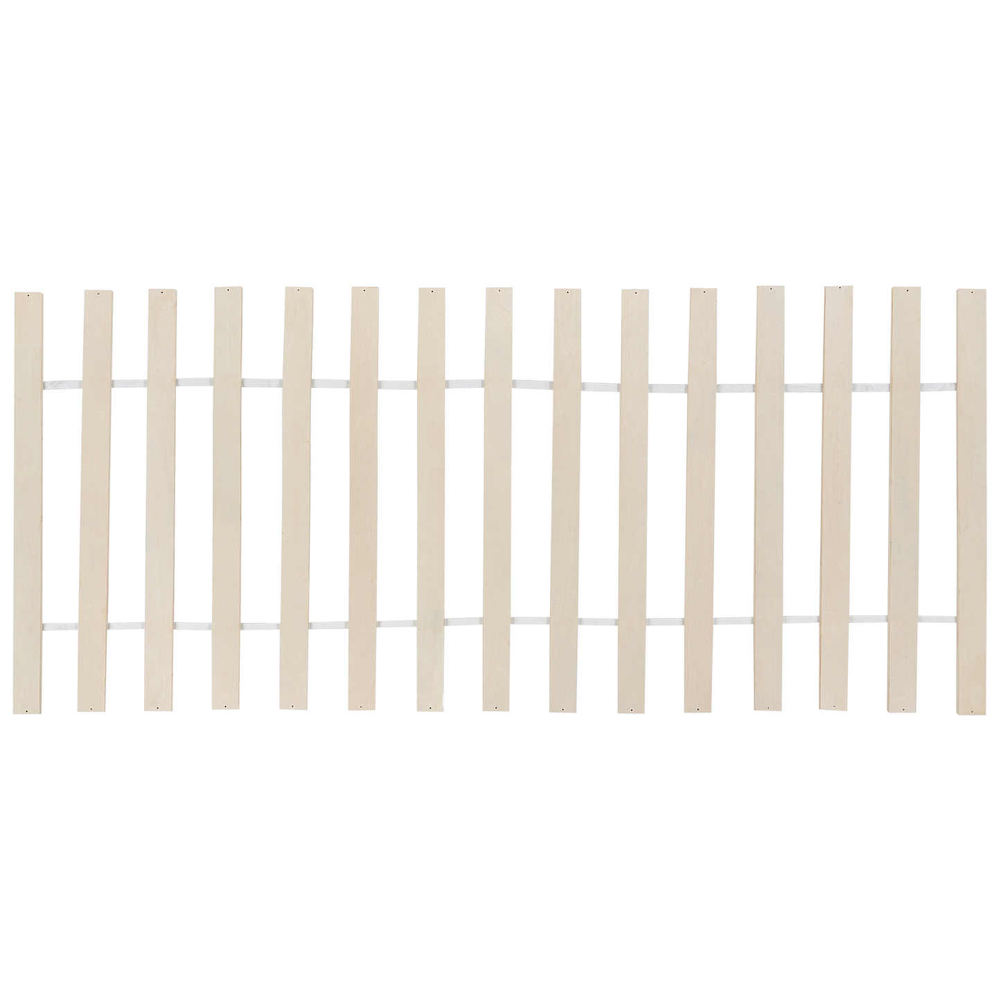 Kinder-Hausbett Kiefernholz weiss Lattenrost 90 x 200 cm ORLU