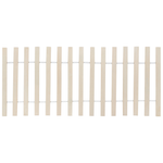 Kinder-Hausbett Kiefernholz weiss Lattenrost 90 x 200 cm ORLU