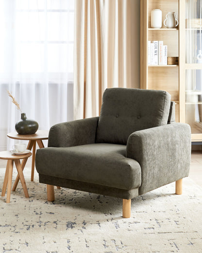 Sessel TUVE Cord Dunkelgrün