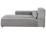 Chaiselongue grau rechtsseitig HELLNAR