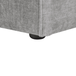 Chaiselongue grau linksseitig HELLNAR