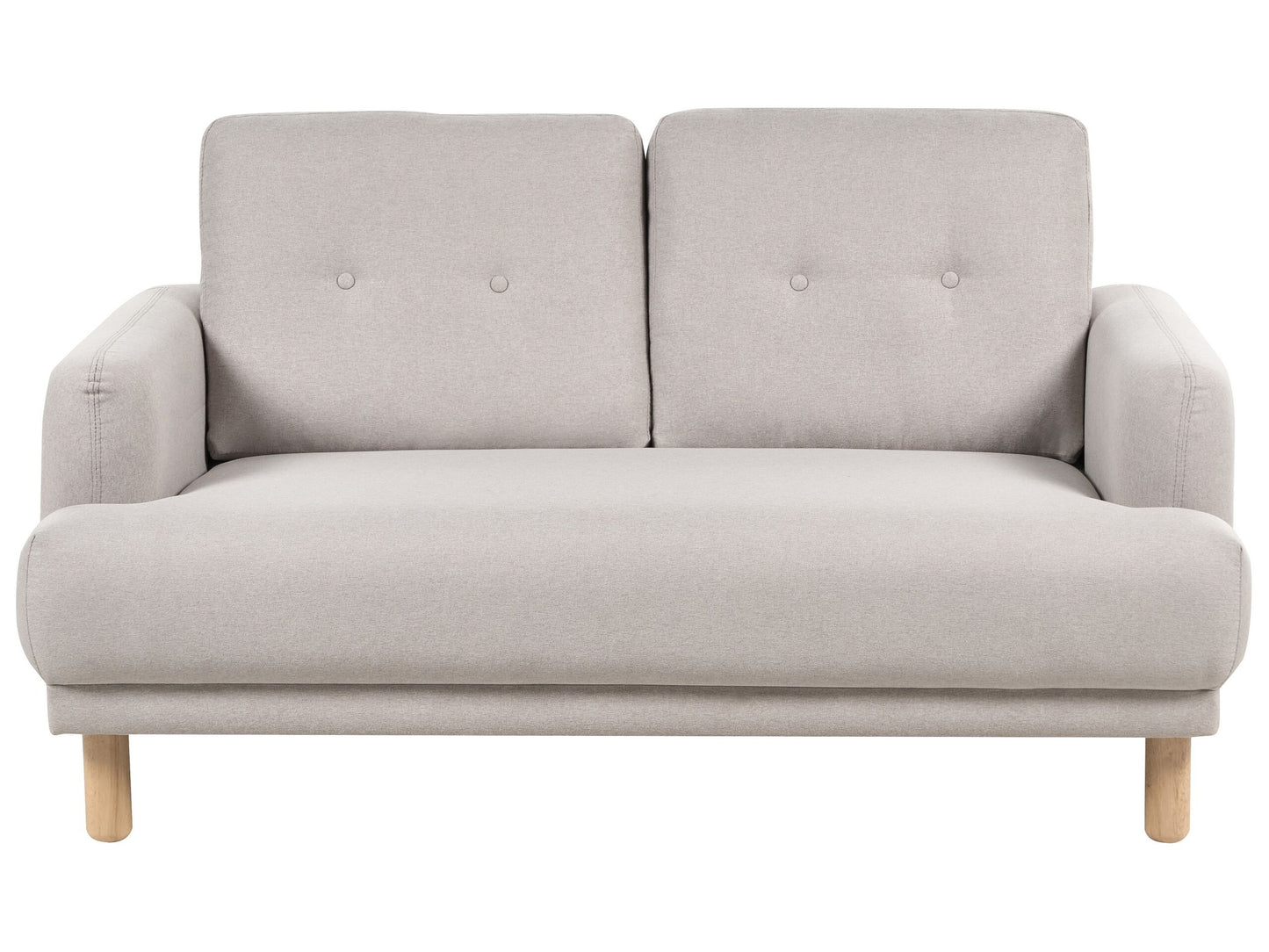 2-Sitzer Sofa Stoff taupe TUVE