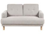 2-Sitzer Sofa Stoff taupe TUVE