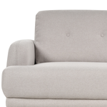 2-Sitzer Sofa Stoff taupe TUVE