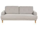 3-Sitzer Sofa Stoff taupe TUVE