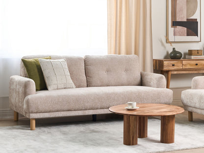 3-Sitzer Sofa Bouclé beige TUVE