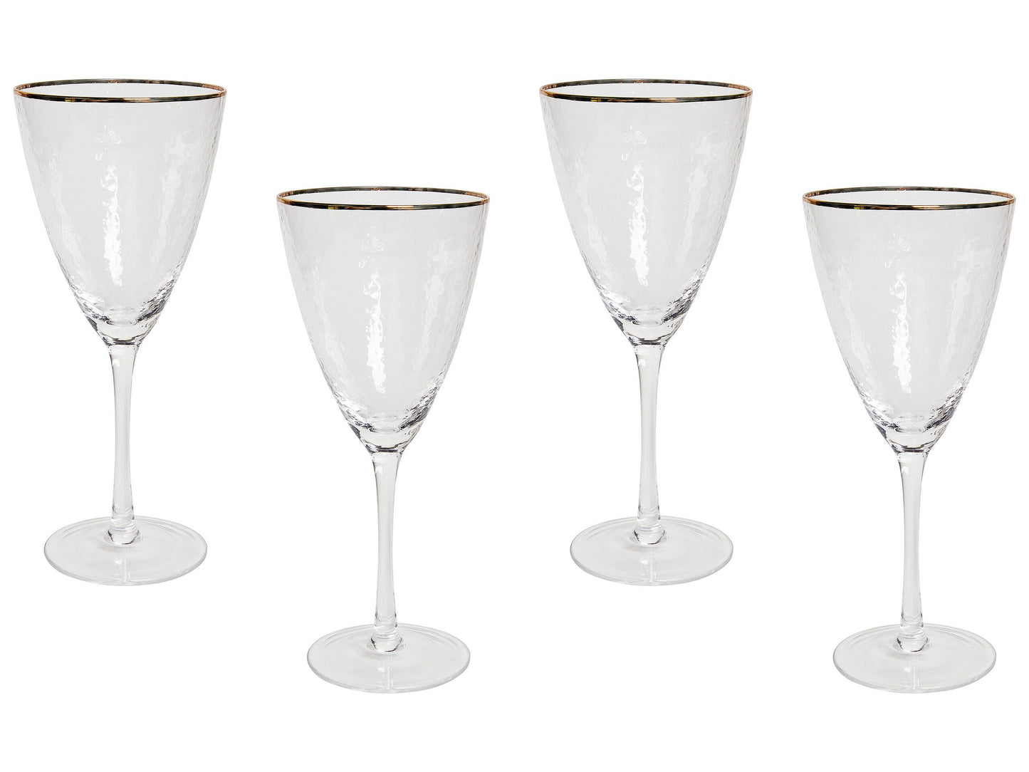 Weingläser im 4er Set TOPAZ 380 ml Transparent