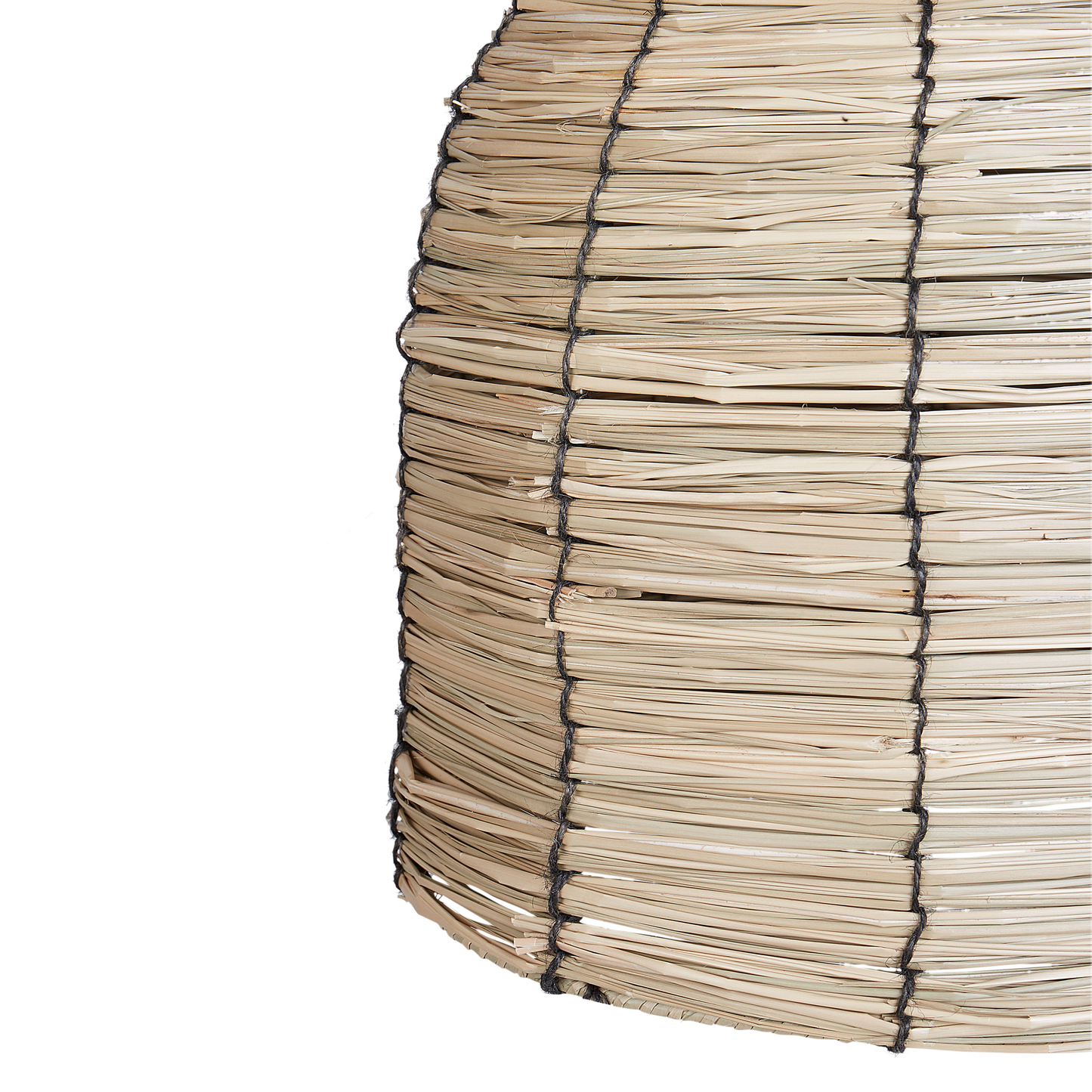 Hängelampe KELAKAS Geflecht Naturfarben