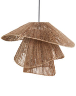 Hängelampe Jute naturfarben BEDAS