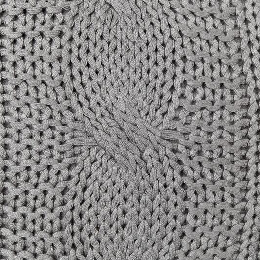 Dekokissen 2er Set CONSTYLIS Baumwolle 45 x 45 cm Dunkelgrau Ohne Muster