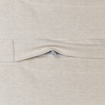 Dekokissen 2er Set CONSTYLIS Baumwolle 45 x 45 cm Taupe Ohne Muster