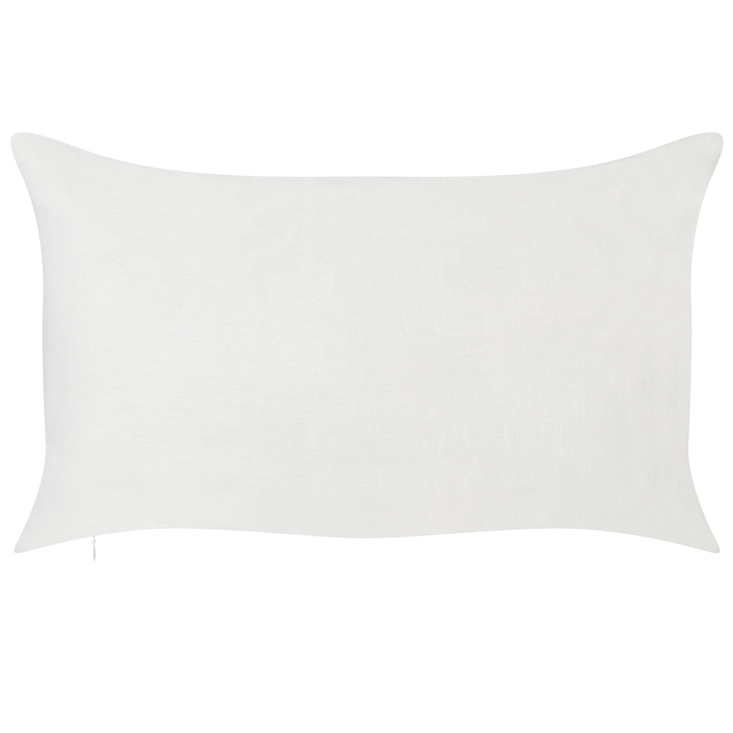 Dekokissen 2er Set ZALEYA Baumwolle 30 x 50 cm Weiss Blumenmuster