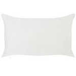 Dekokissen 2er Set ZALEYA Baumwolle 30 x 50 cm Weiss Blumenmuster
