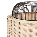 Tischleuchte TANGANYIKA Rattan Naturfarben