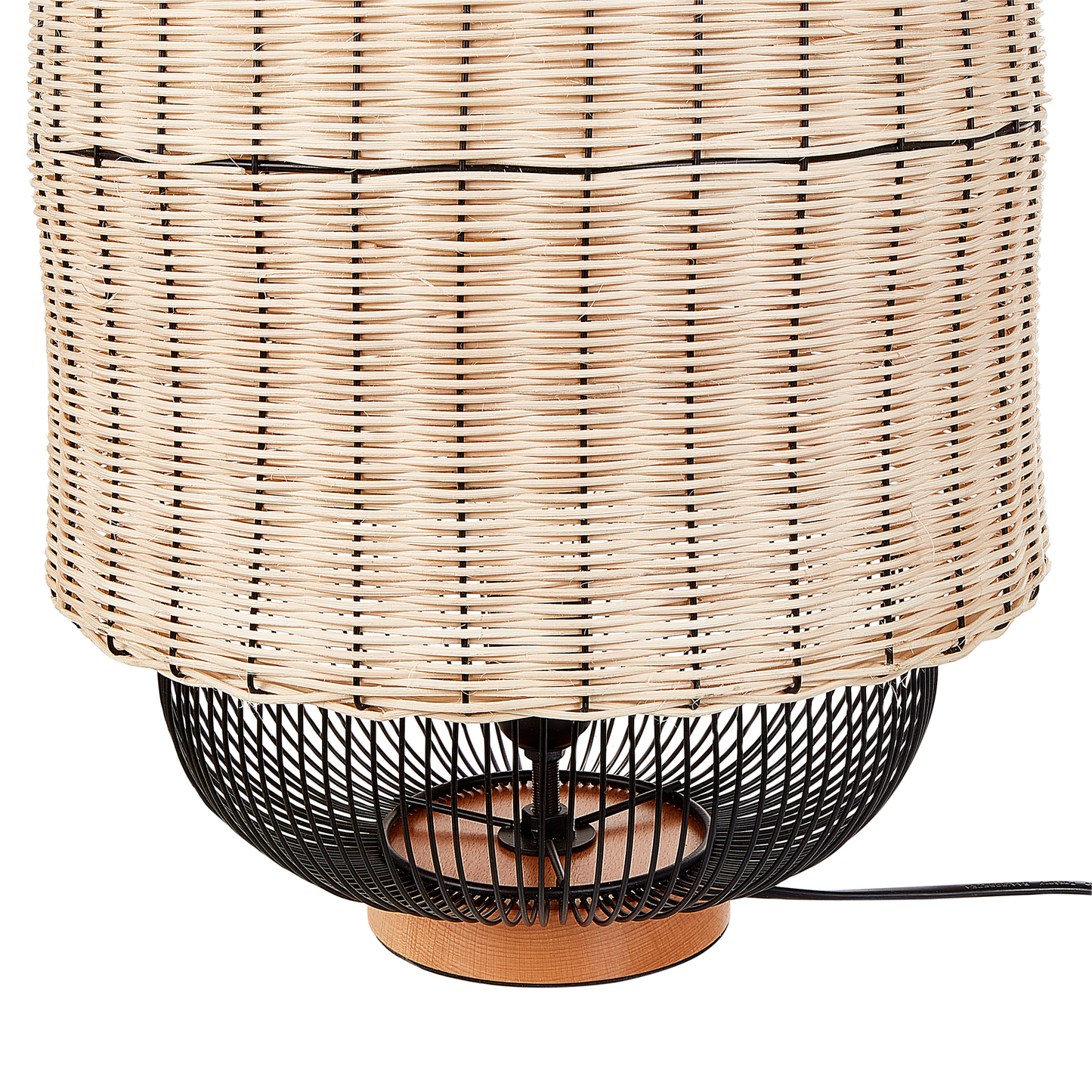 Tischleuchte TANGANYIKA Rattan Naturfarben