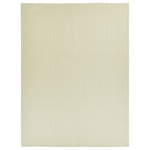Tagesdecke MARAKA Baumwolle 150 x 200 cm Hellbeige