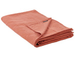 Tagesdecke MARAKA Baumwolle 200 x 220 cm Hellrot