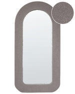 Wandspiegel CERVON 60 cm 120 cm Bouclé Taupe